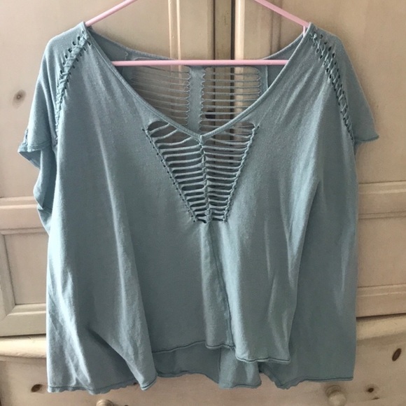Free People Tops - Free people | cut out tee shirt